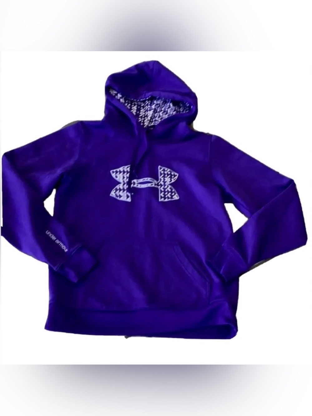 Under Armour Logo Top Size Medium Ladies Active Hoodie sweatshirt